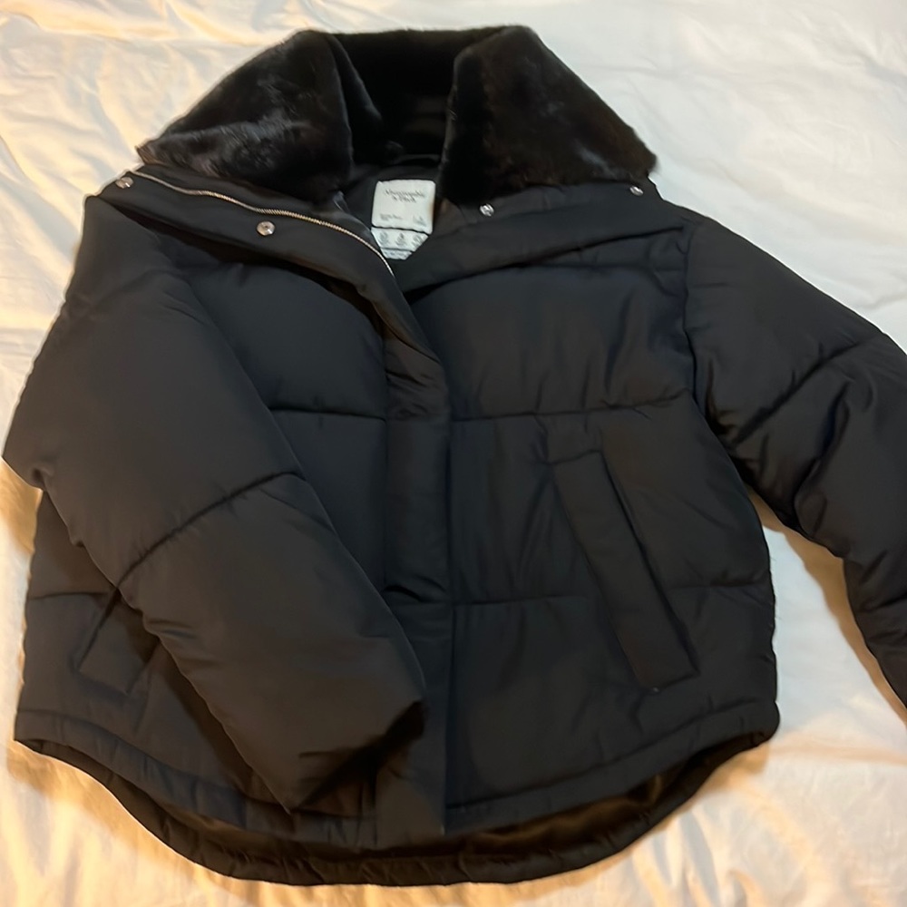 Abercrombie and Fitch Mini Puffer Jacket